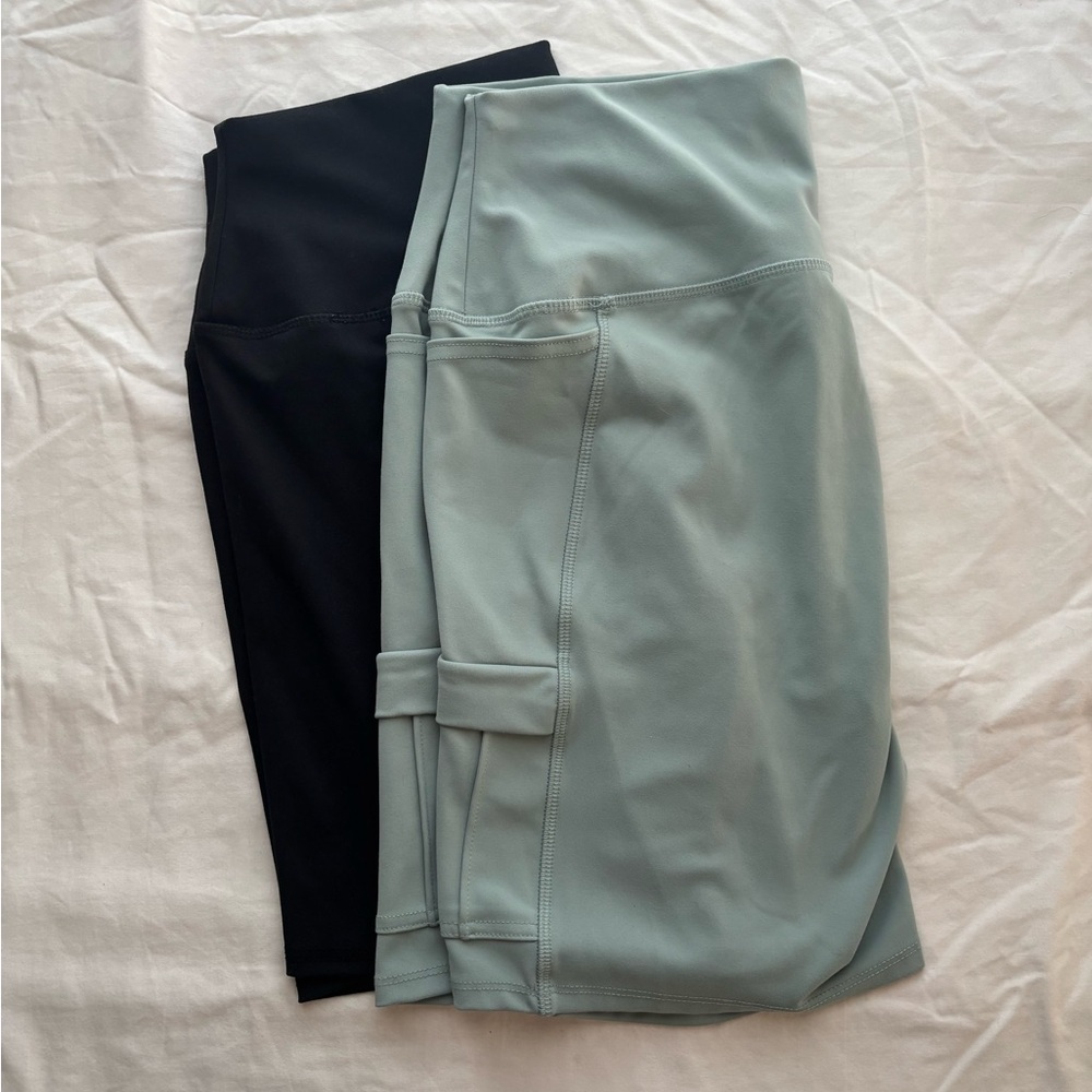 RBX Women’s Athletic Shorts – Lot of 2 (Black & Sage Green) – Size XL